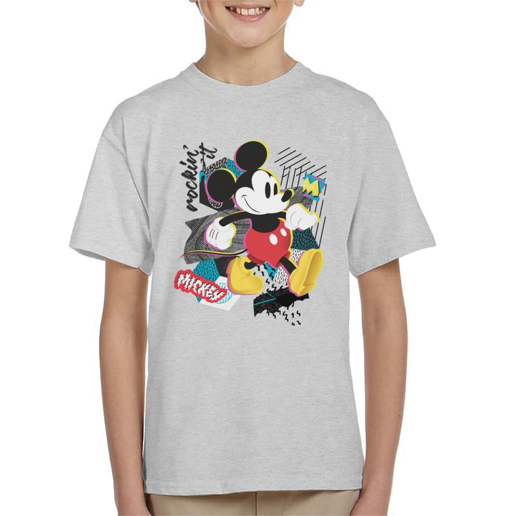 Disney Mickey Mouse Rockin It Retro Kid's T-Shirt product image 1