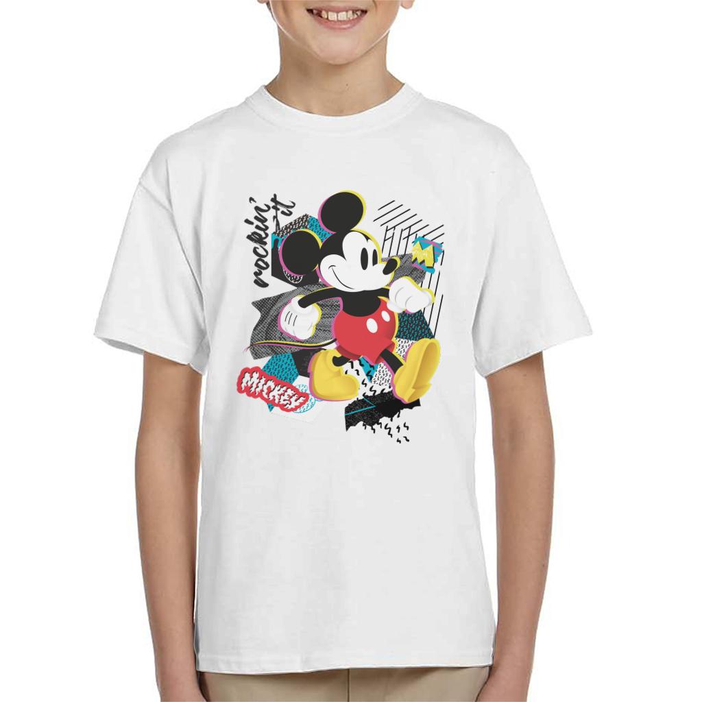 Disney Mickey Mouse Rockin It Retro Kid's T-Shirt product image 4