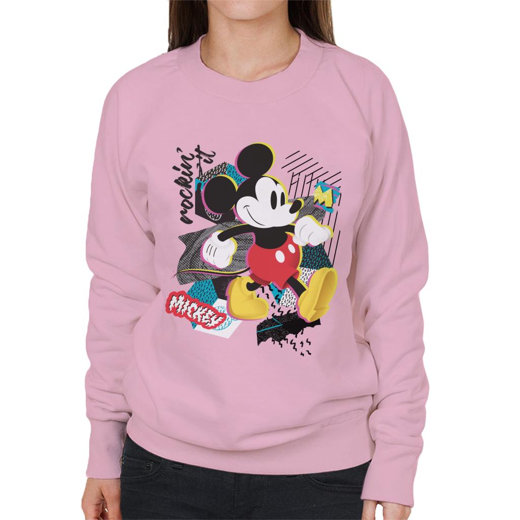Disney Mickey Mouse Rockin It Retro Women's Sweatshirt product image 6