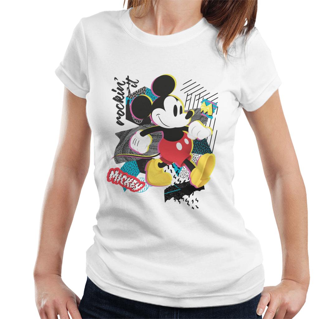 Disney Mickey Mouse Rockin It Retro Women's T-Shirt product image 4
