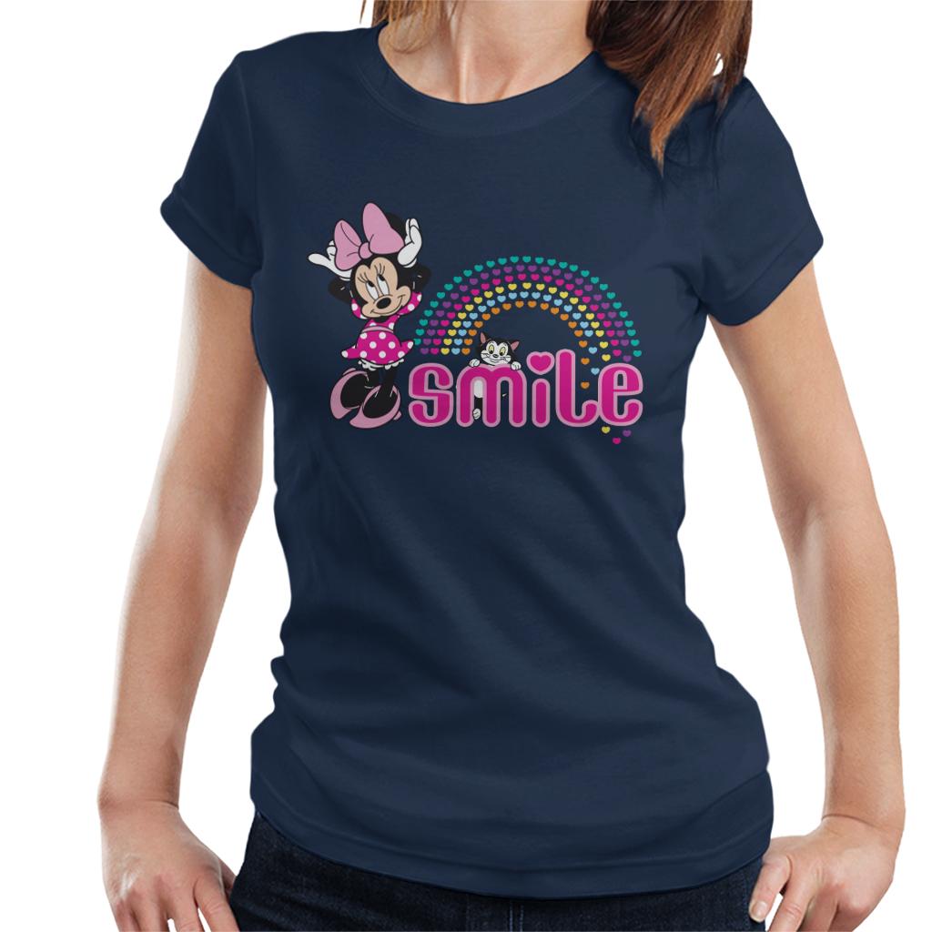 Disney Minnie Mouse And Figaro Smile Hearts Women's T-Shirt product image 4