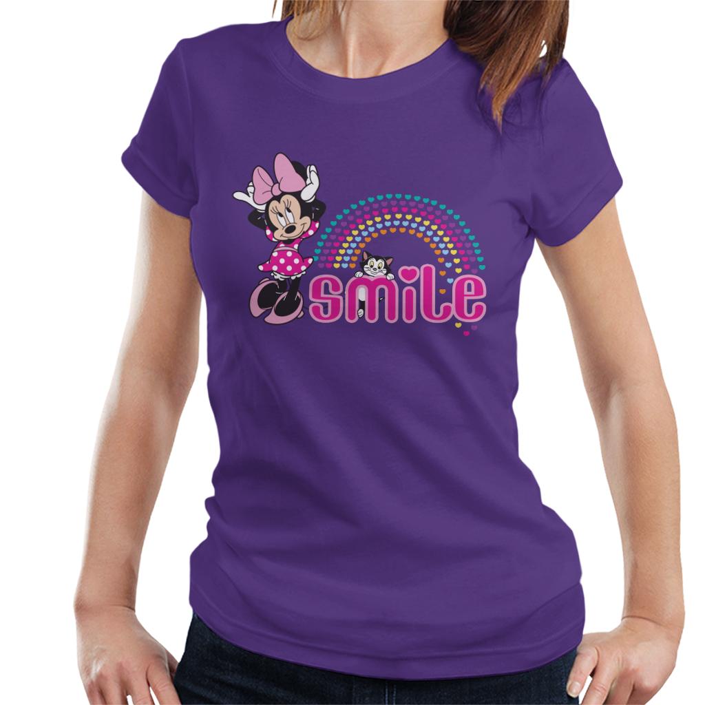 Disney Minnie Mouse And Figaro Smile Hearts Women's T-Shirt product image 6