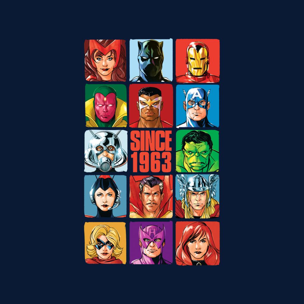 Marvel Avengers Headshot Tiles Since 1963 Women's Sweatshirt product image 7