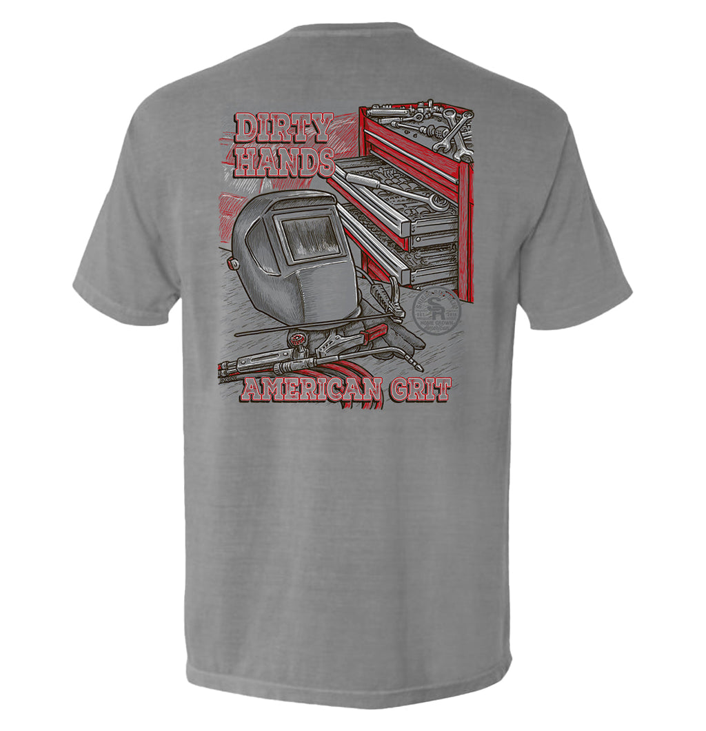Dirty Hands American Grit Pocket Tee product image 1