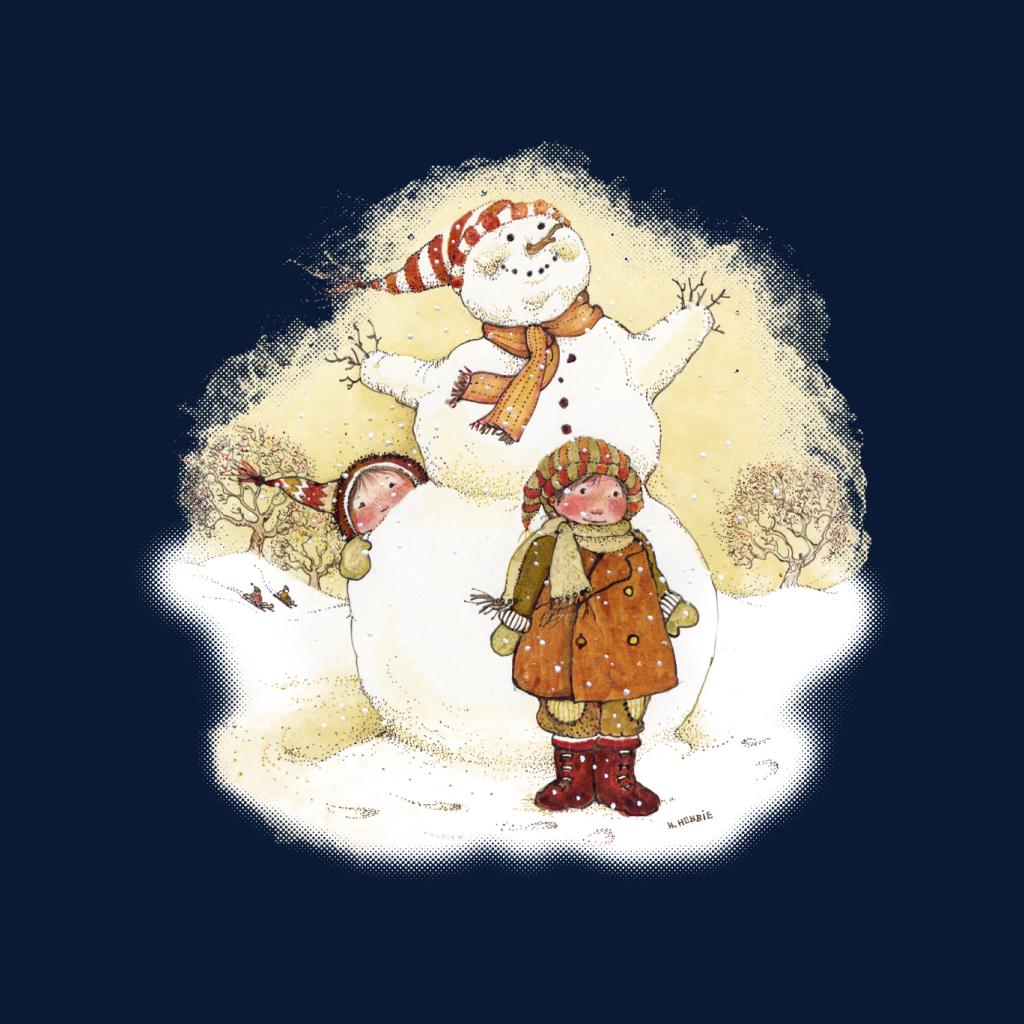 Holly Hobbie Christmas Snowman Women's T-Shirt product image 4