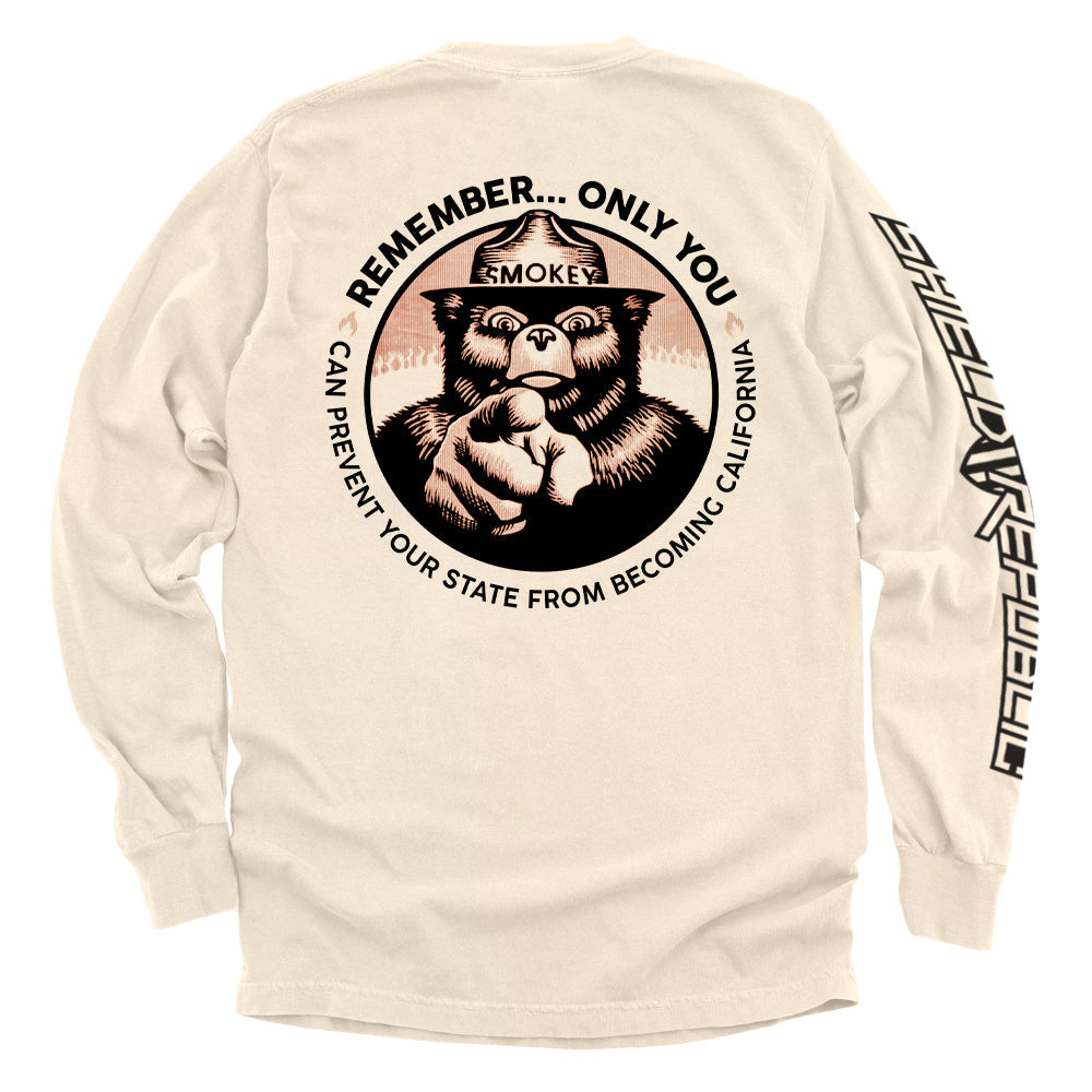Remember Only you can prevent your state from becoming California