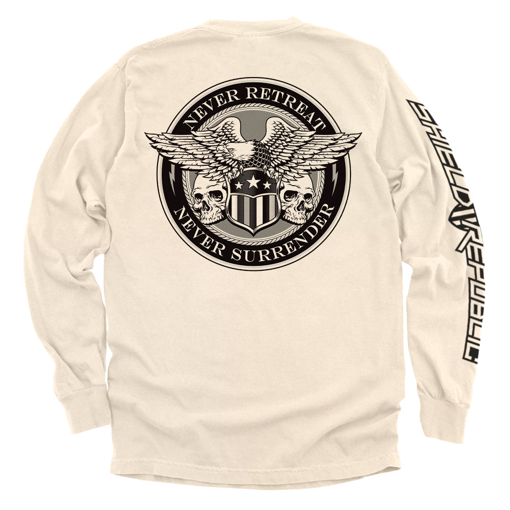 Never Retreat Never Surrender Skulls