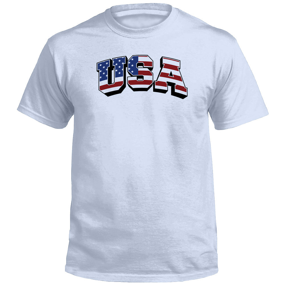 USA Flag Lettering (Front)