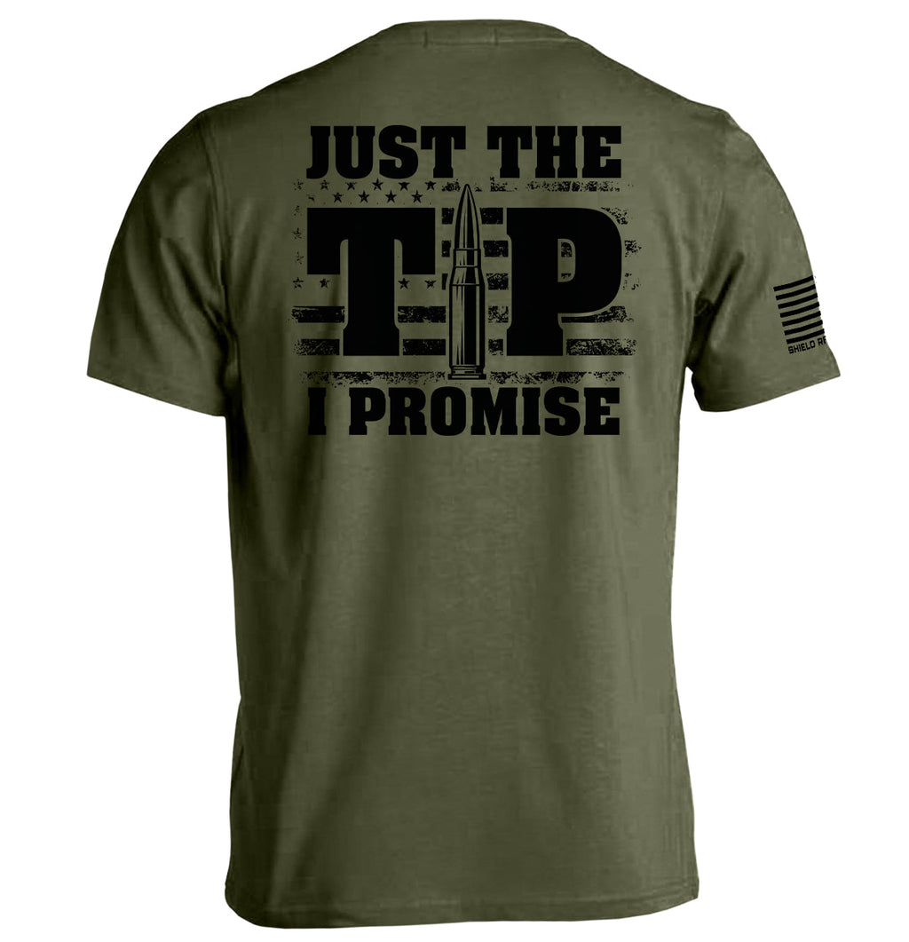 Just The Tip I Promise Flag