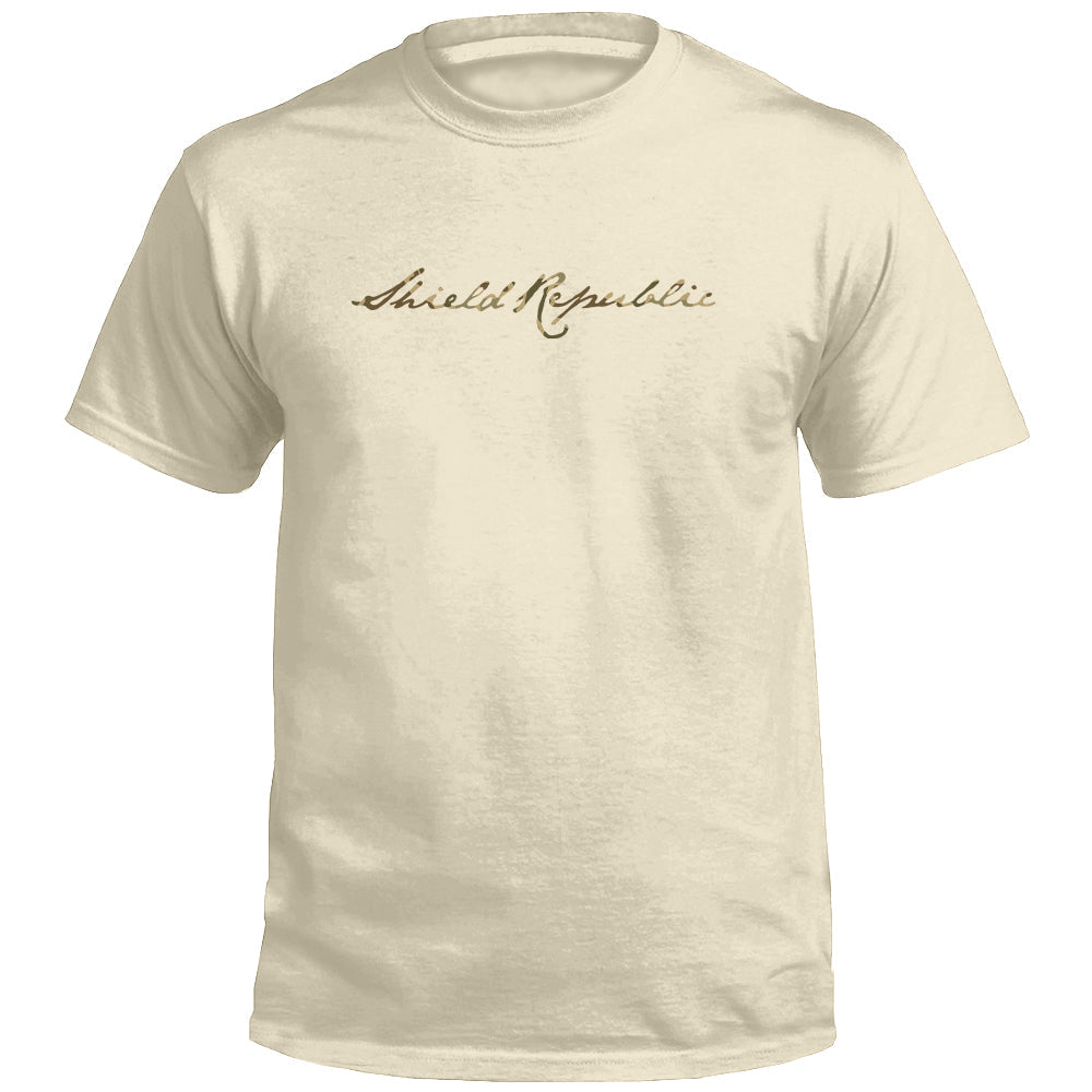 Shield Republic Duck Camo Script (Front)