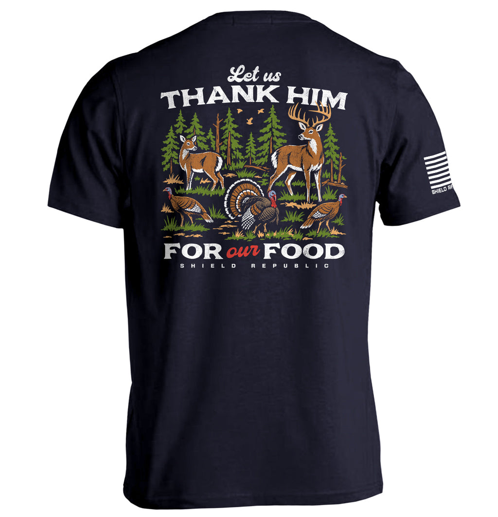 Let Us Thank Him For Our Food