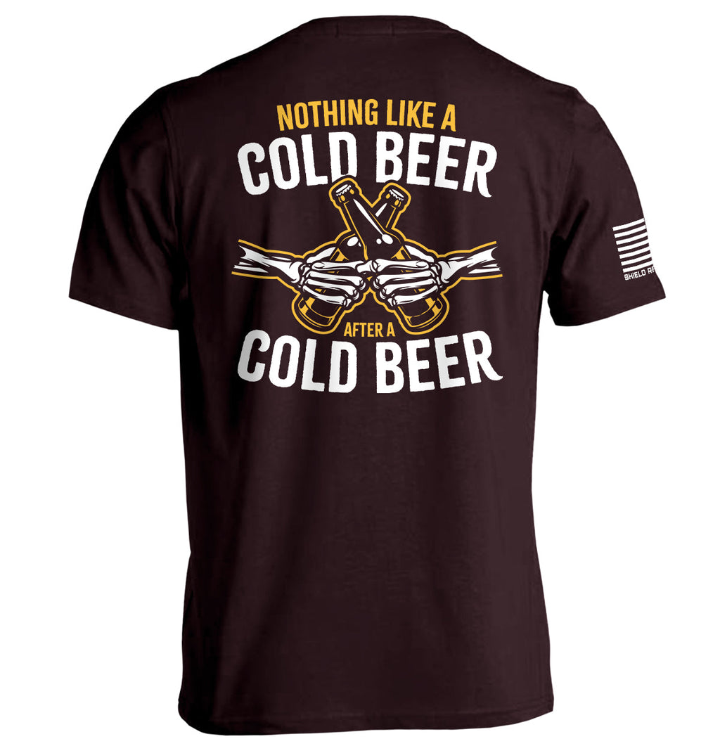 Nothing Like A Cold Beer After A Cold Beer