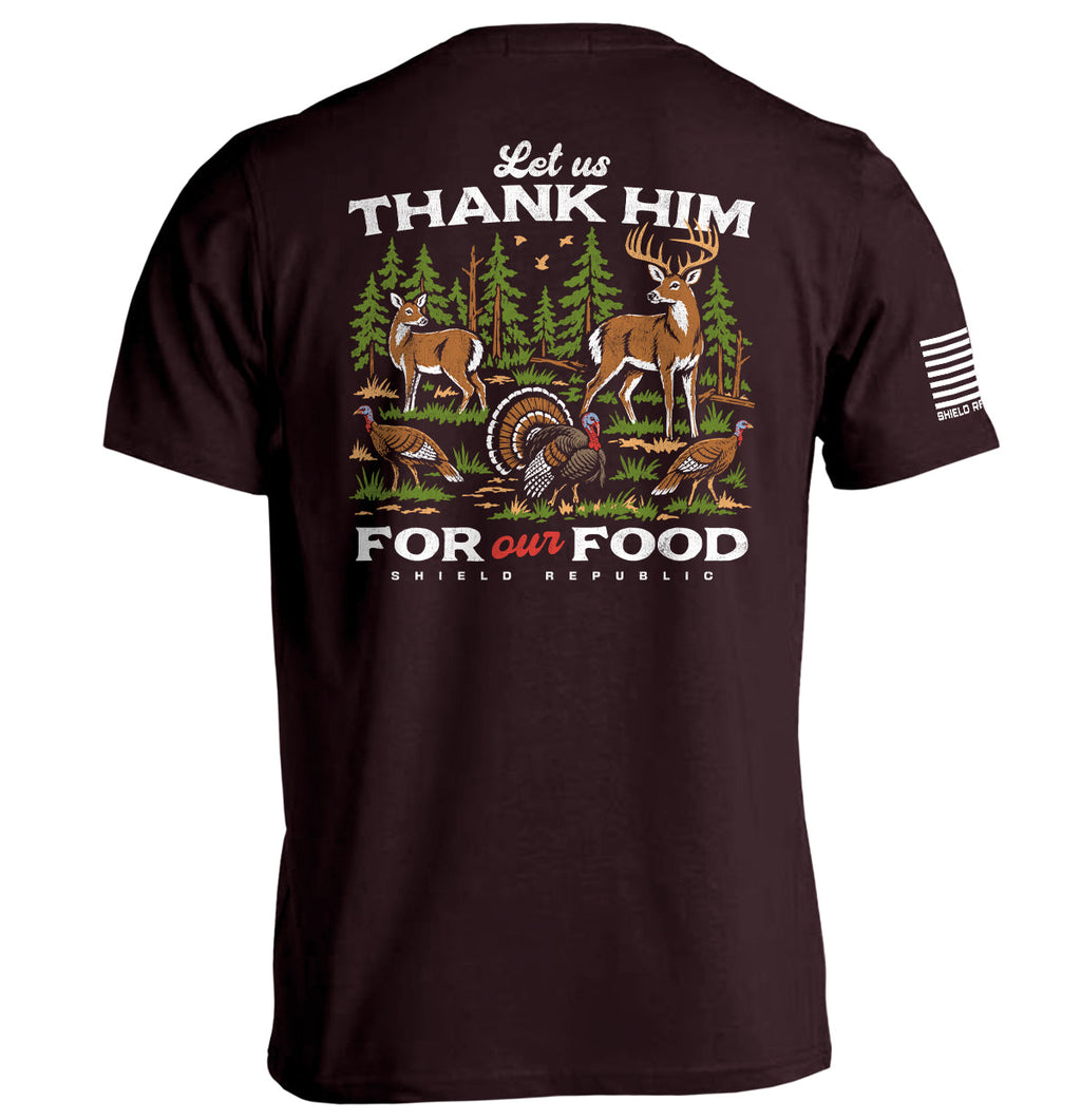 Let Us Thank Him For Our Food