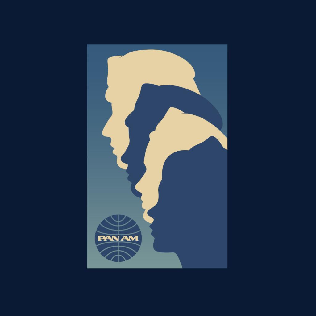 Pan Am Crew Silhouette Women's T-Shirt product image 2