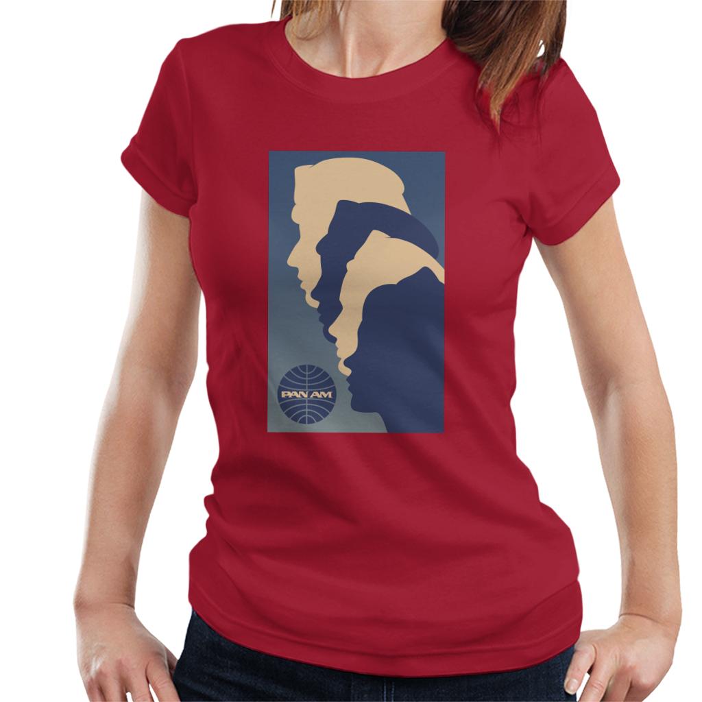 Pan Am Crew Silhouette Women's T-Shirt product image 4