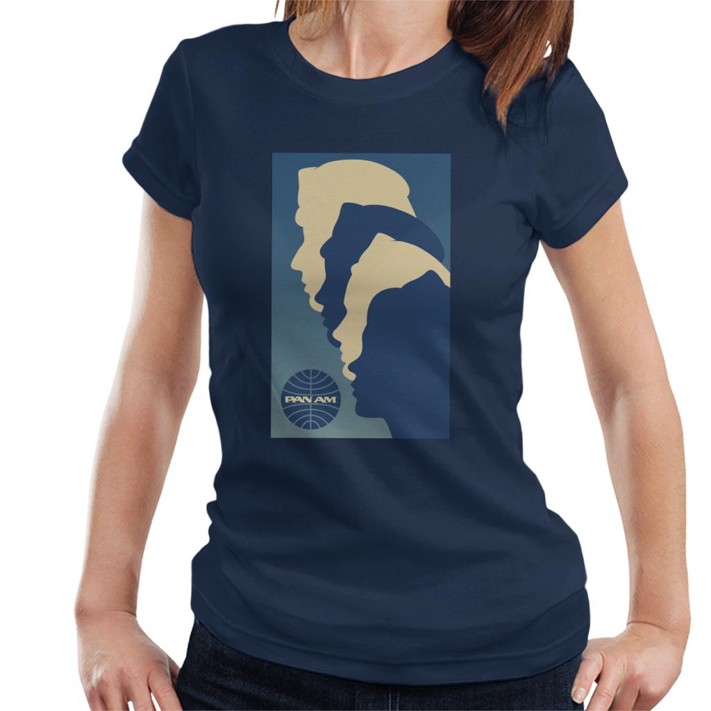 Pan Am Crew Silhouette Women's T-Shirt product image 1