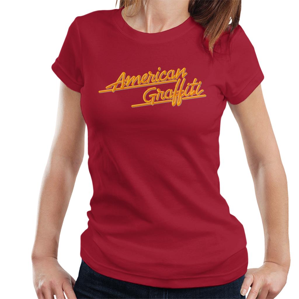 American Graffiti Orange Logo Women's T-Shirt product image 6
