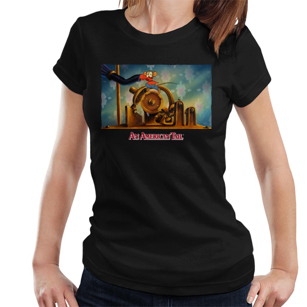 An American Tail Fievel Mousekewitz Running Women's T-Shirt product image 1