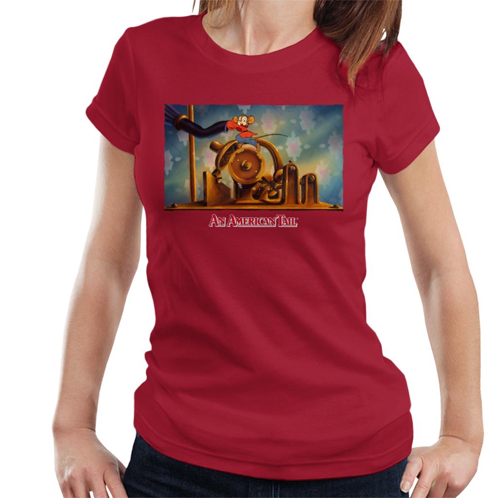 An American Tail Fievel Mousekewitz Running Women's T-Shirt product image 4