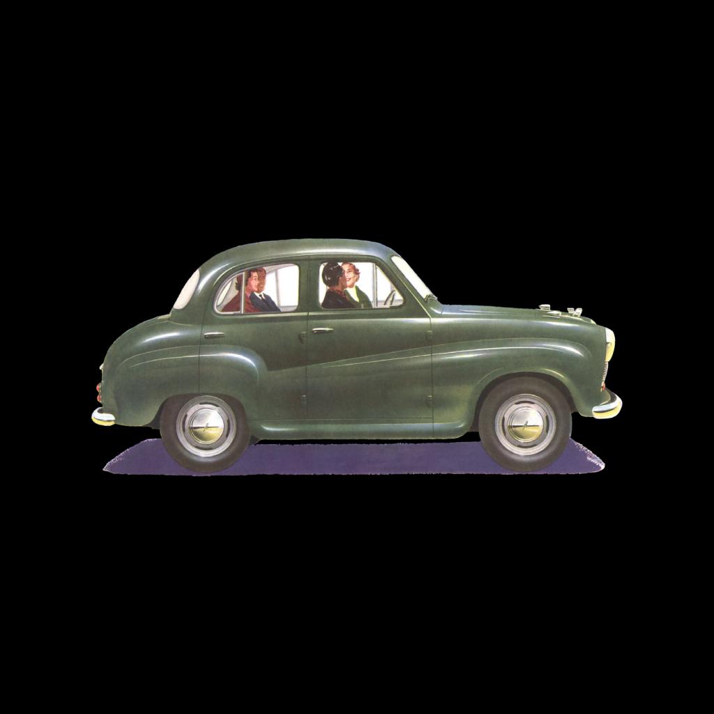 Austin A35 Green British Motor Heritage Women's T-Shirt product image 2