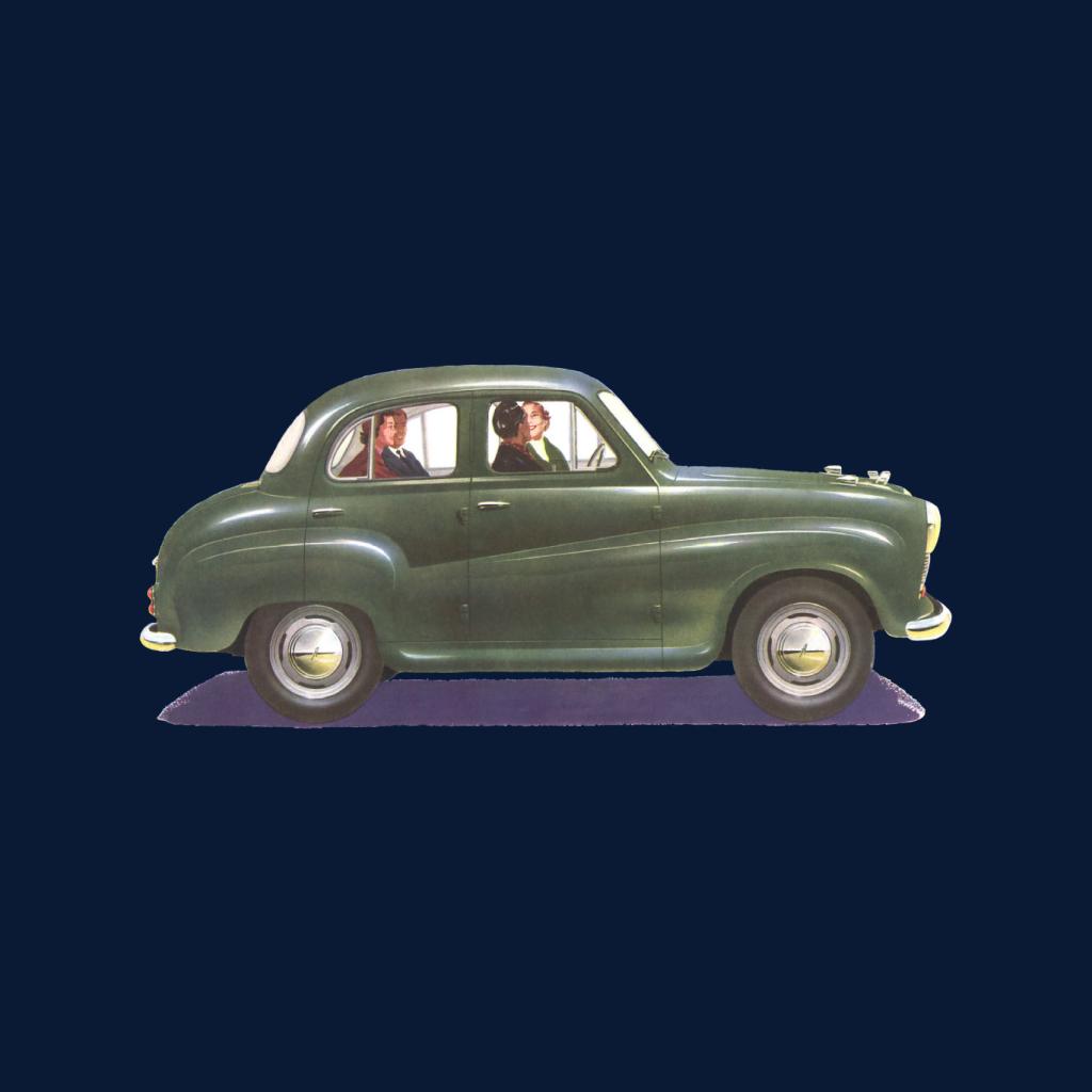 Austin A35 Green British Motor Heritage Women's T-Shirt product image 5
