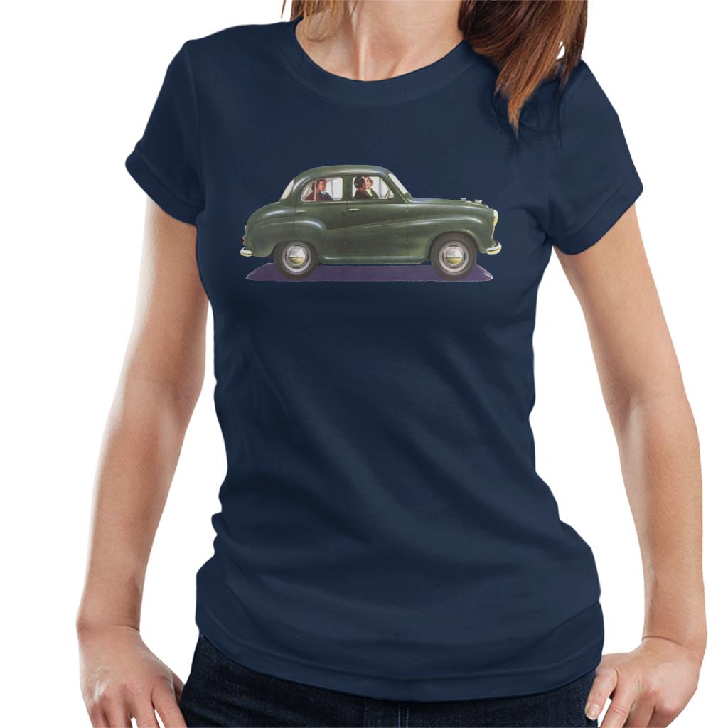 Austin A35 Green British Motor Heritage Women's T-Shirt product image 4