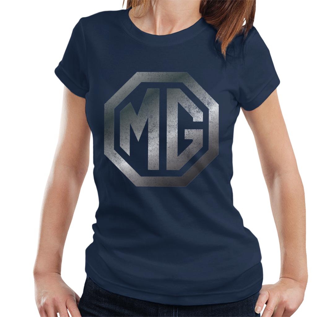 MG Chrome Logo British Motor Heritage Women's T-Shirt product image 4