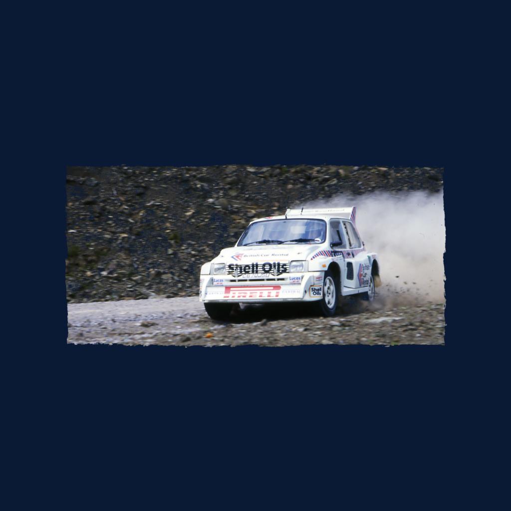 MG Metro 6R4 Drifting British Motor Heritage Women's T-Shirt product image 2