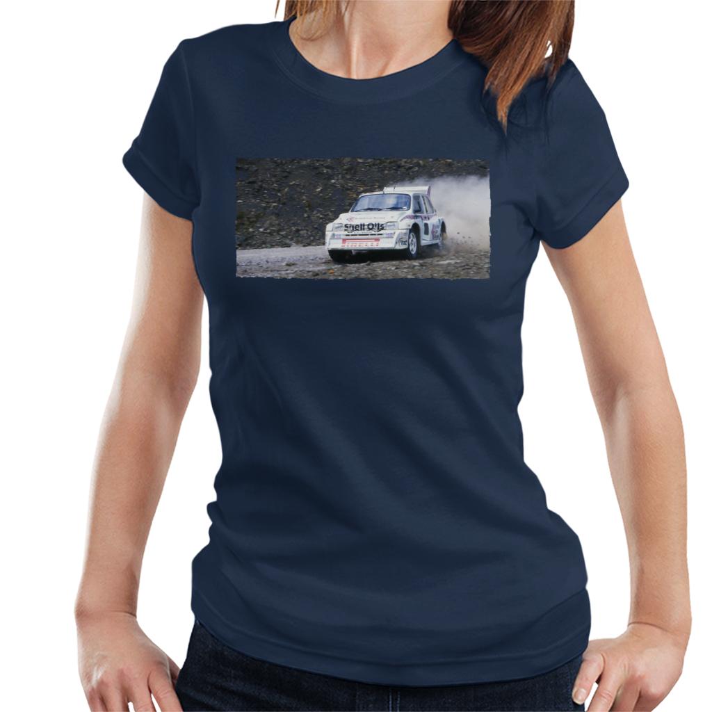 MG Metro 6R4 Drifting British Motor Heritage Women's T-Shirt product image 1