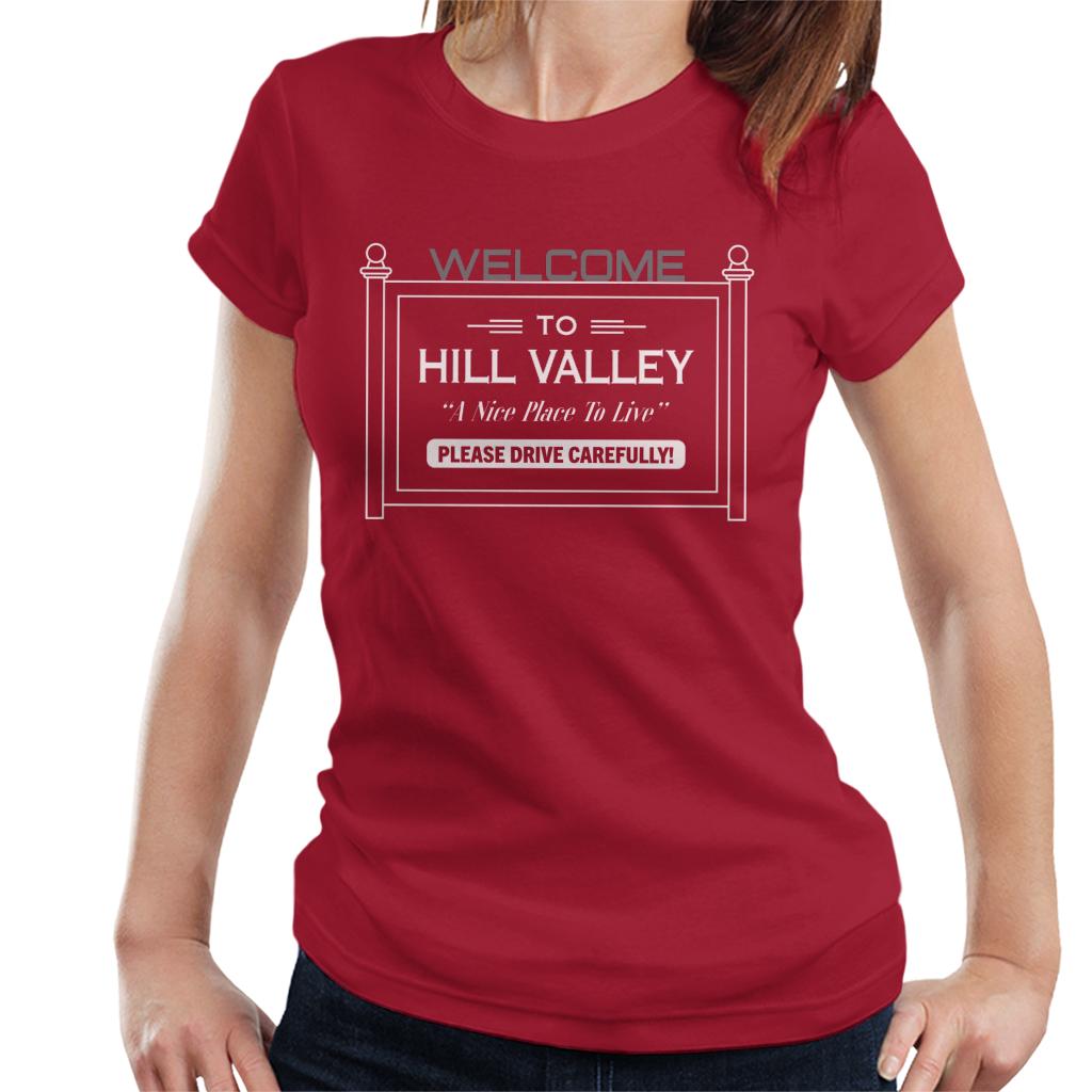 Back to the Future Welcome To Hill Valley Women's T-Shirt product image 6