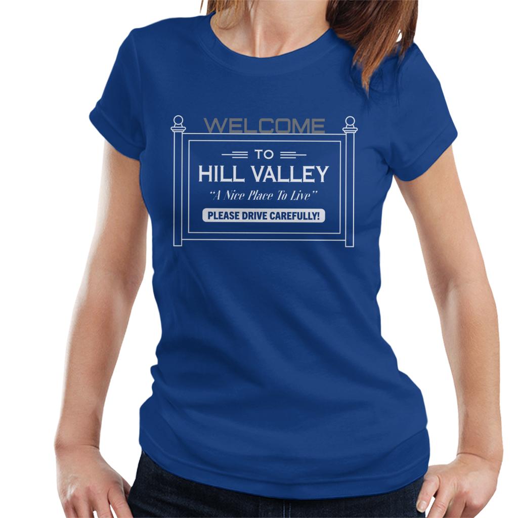 Back to the Future Welcome To Hill Valley Women's T-Shirt product image 4