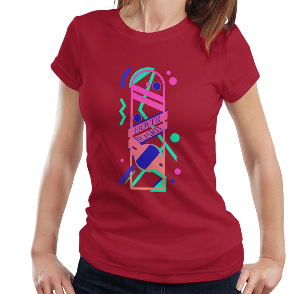 Back to the Future Hoverboard Vaporwave Women's T-Shirt product image 4