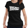 Back to the Future Blurred White Logo Women's T-Shirt product image 1