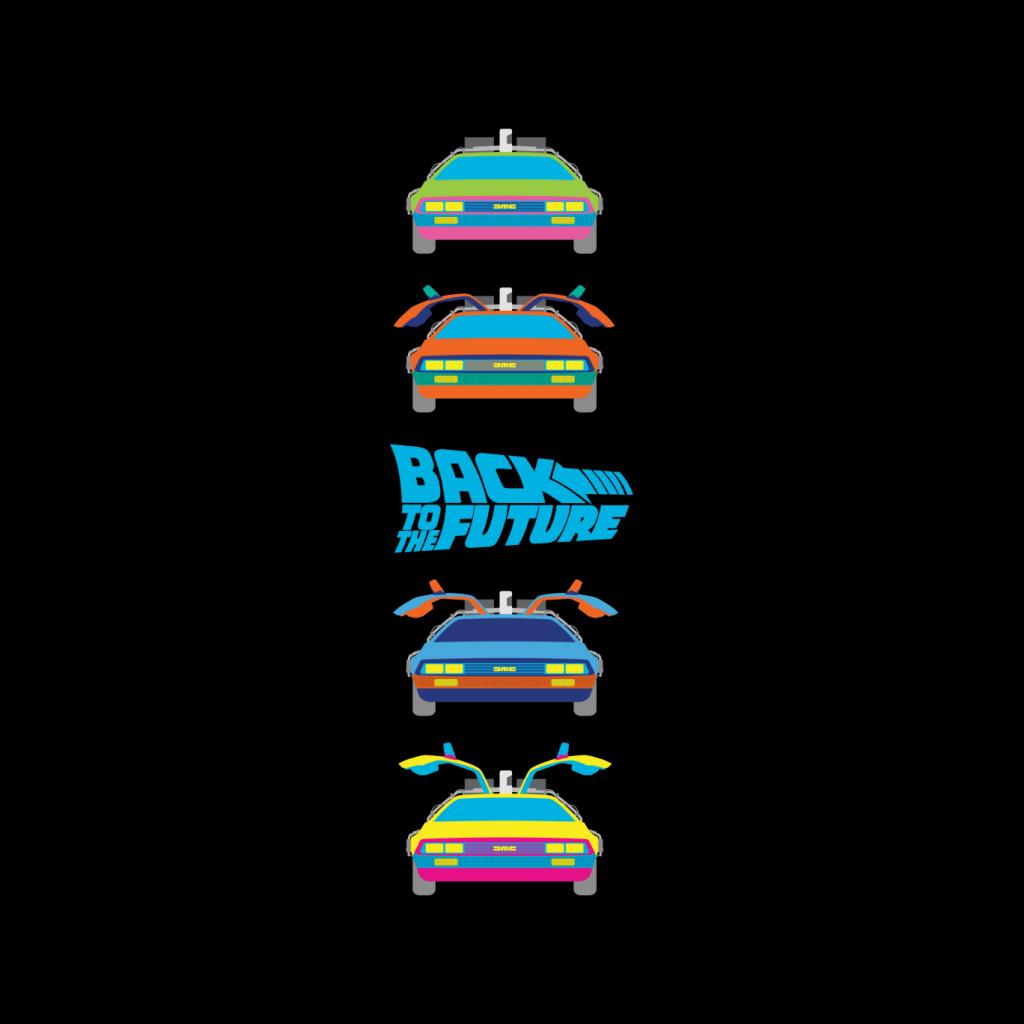 Back to the Future Delorean Doors Opening Colourful Design product image 2