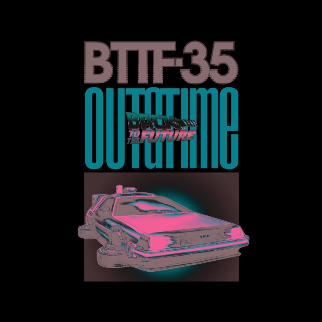 Back to the Future Delorean 35 Outatime Women's T-Shirt product image 2