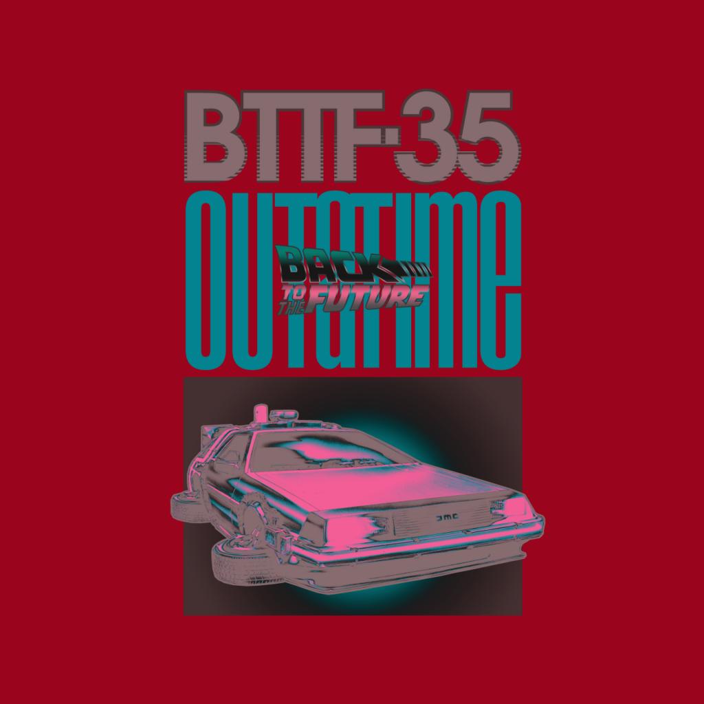 Back to the Future Delorean 35 Outatime Women's T-Shirt product image 7