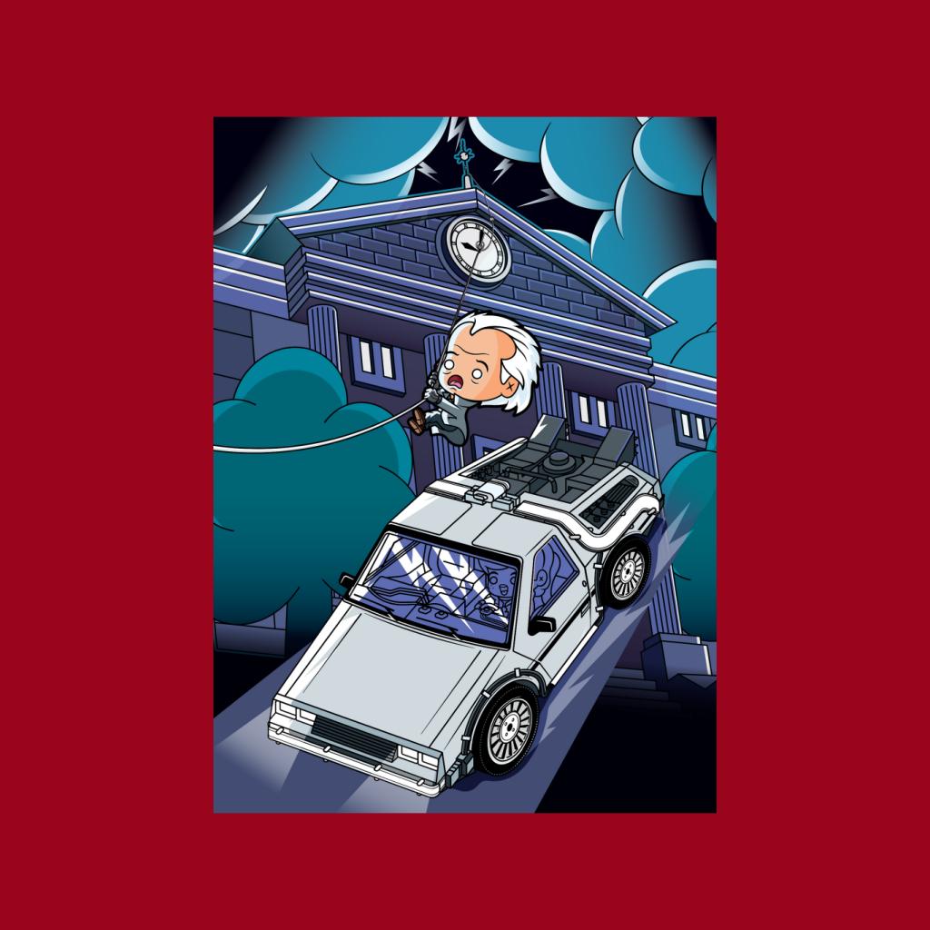 Back to the Future 1985 Doc Escape Kawaii Women's T-Shirt product image 5