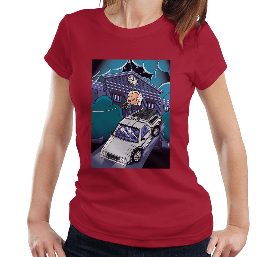 Back to the Future 1985 Doc Escape Kawaii Women's T-Shirt product image 4