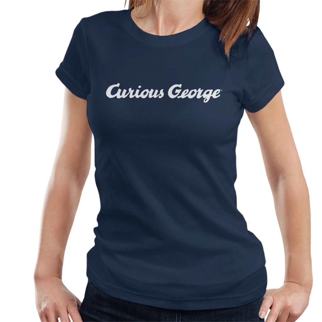 Curious George Line Logo Women's T-Shirt product image 4