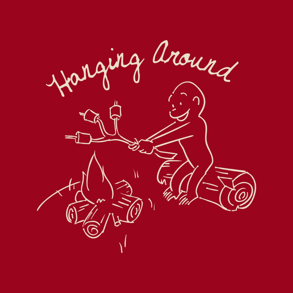 Curious George Hanging Around The Campfire Women's T-Shirt product image 7