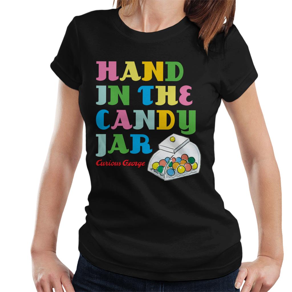 Curious George Hand In The Candy Jar Women's T-Shirt product image 1