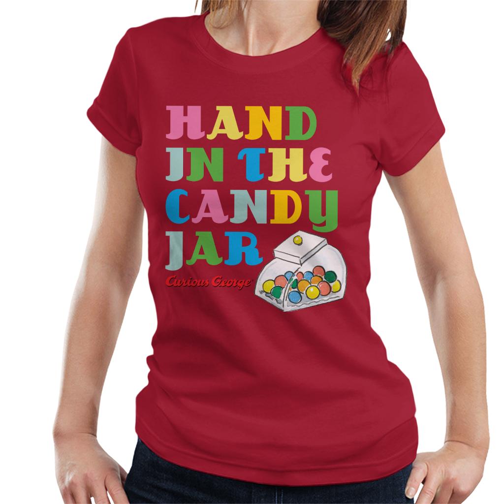 Curious George Hand In The Candy Jar Women's T-Shirt product image 6