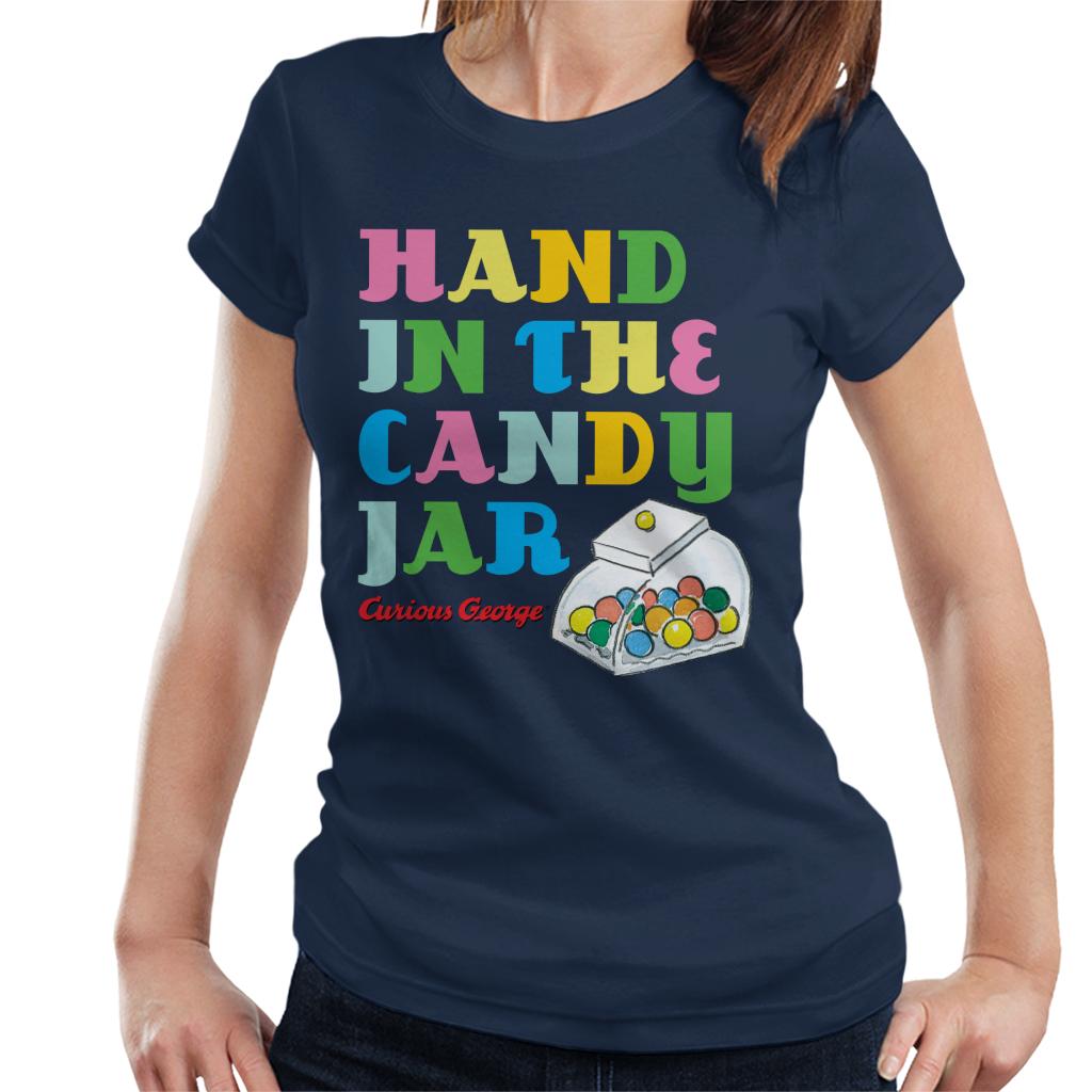 Curious George Hand In The Candy Jar Women's T-Shirt product image 4