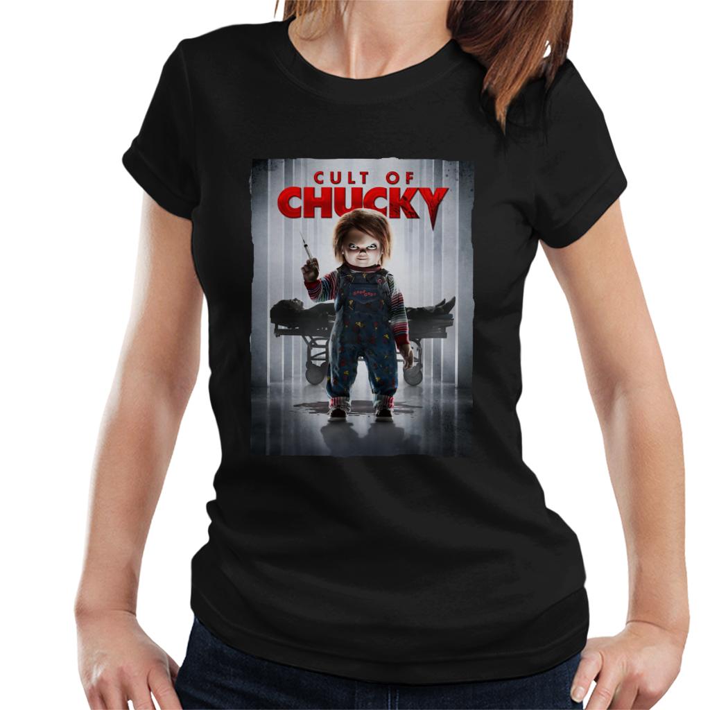 Chucky Cult Of Chucky Poster Women's T-Shirt