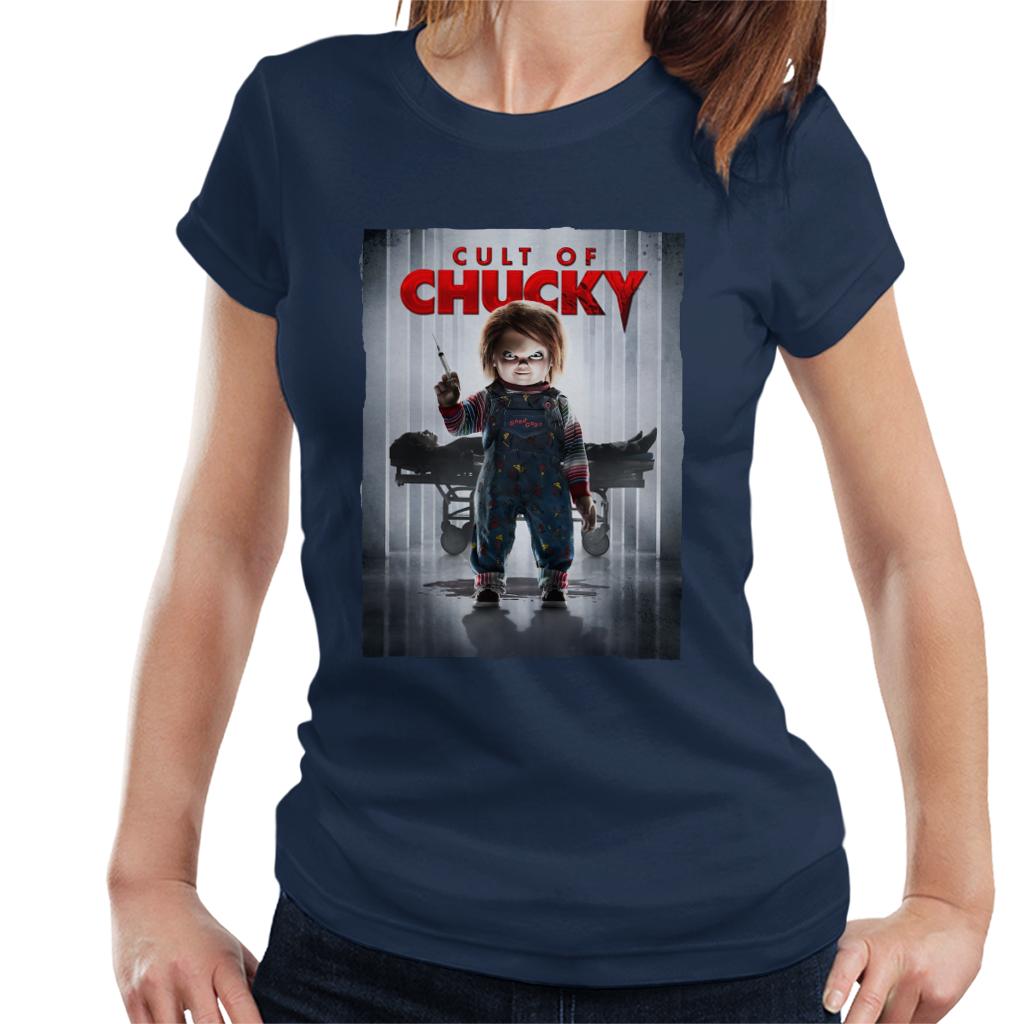 Chucky Cult Of Chucky Poster Women's T-Shirt