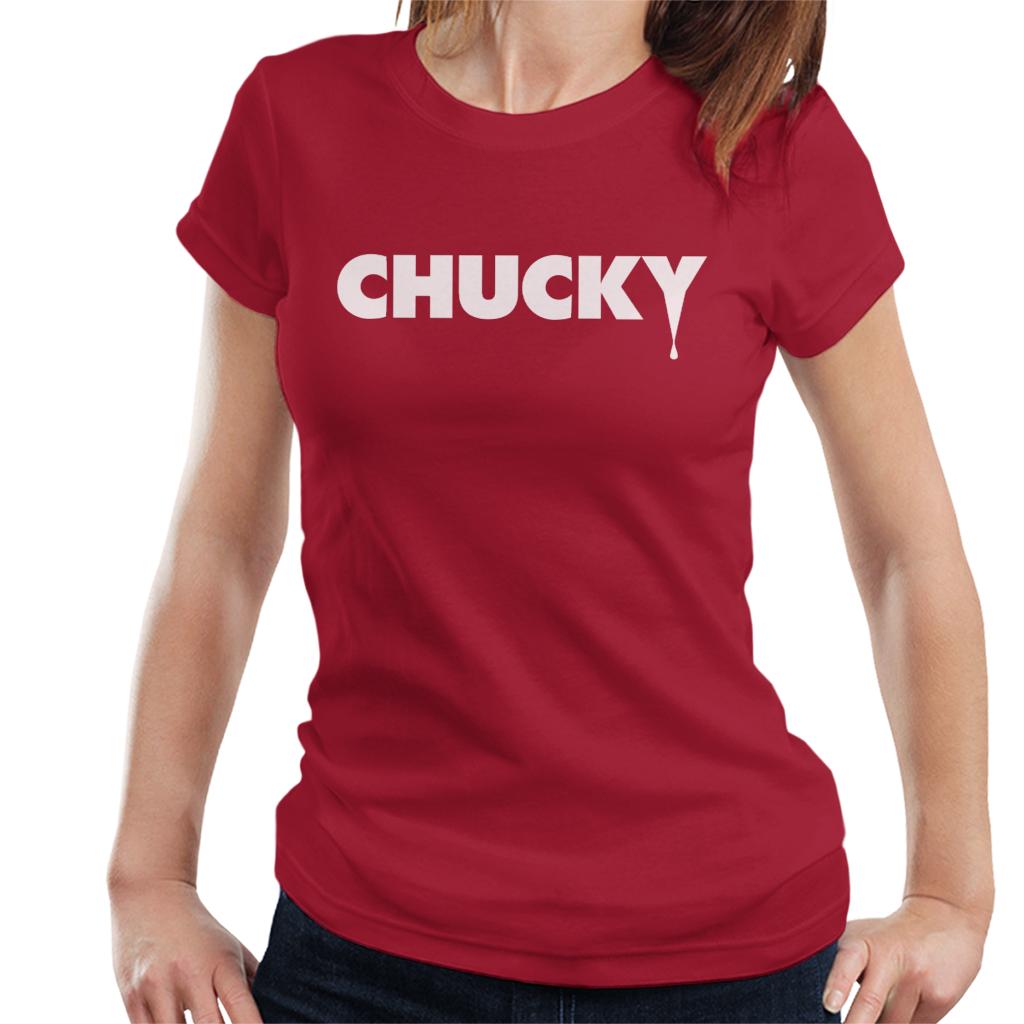 Child's Play Chucky Logo Bold Women's T-Shirt product image 6