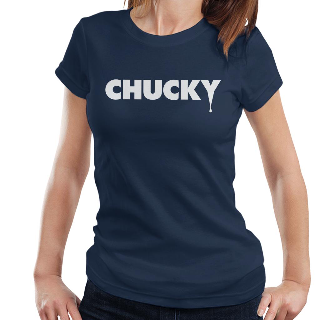 Child's Play Chucky Logo Bold Women's T-Shirt product image 4