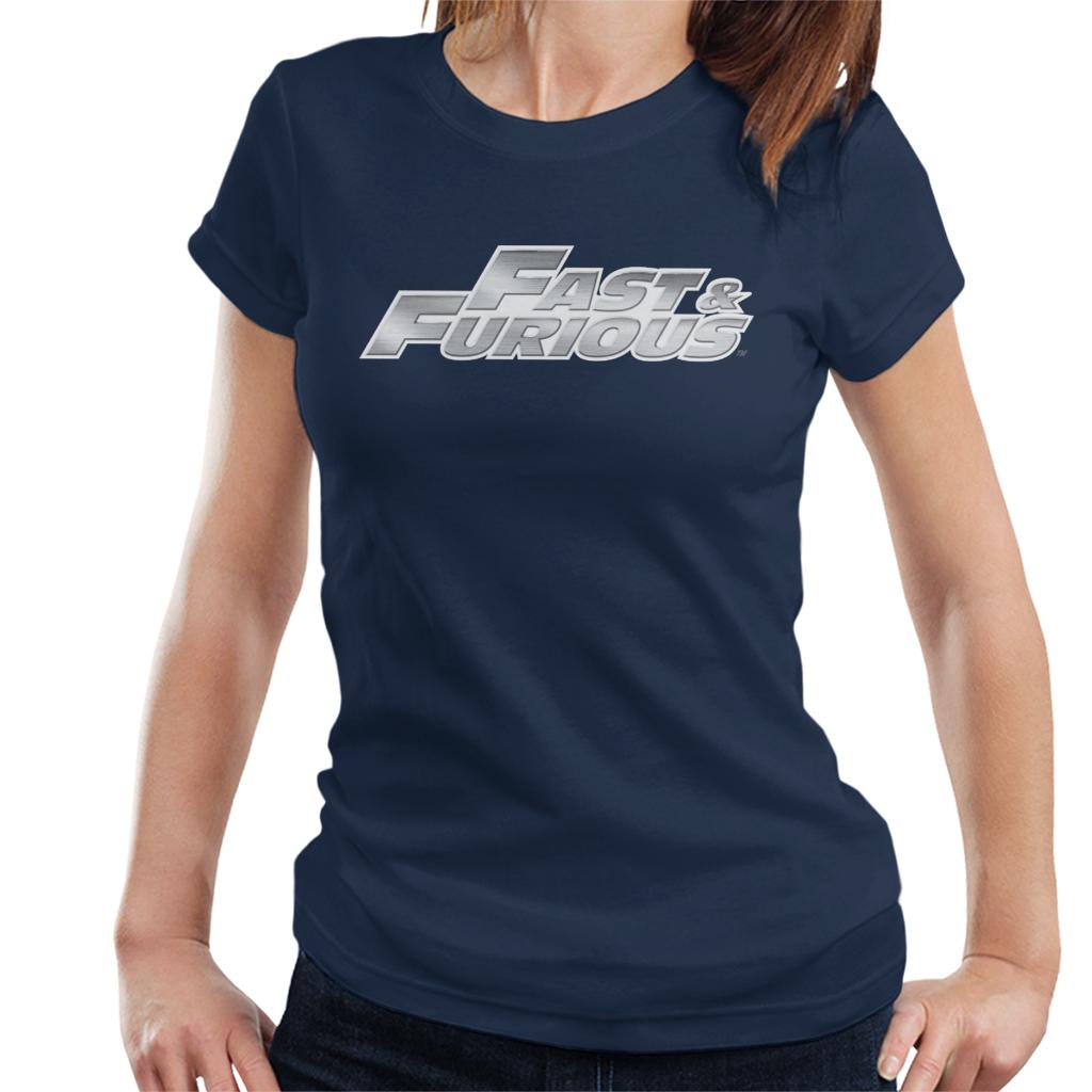The Fast and Furious Chrome Logo Women's T-Shirt product image 1