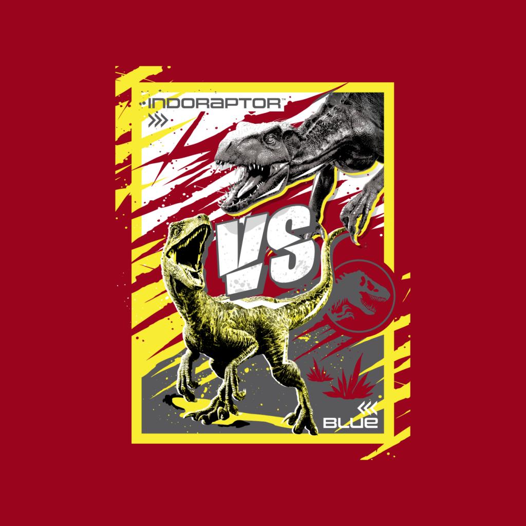 Jurassic World Indoraptor Vs Blue Women's T-Shirt product image 5