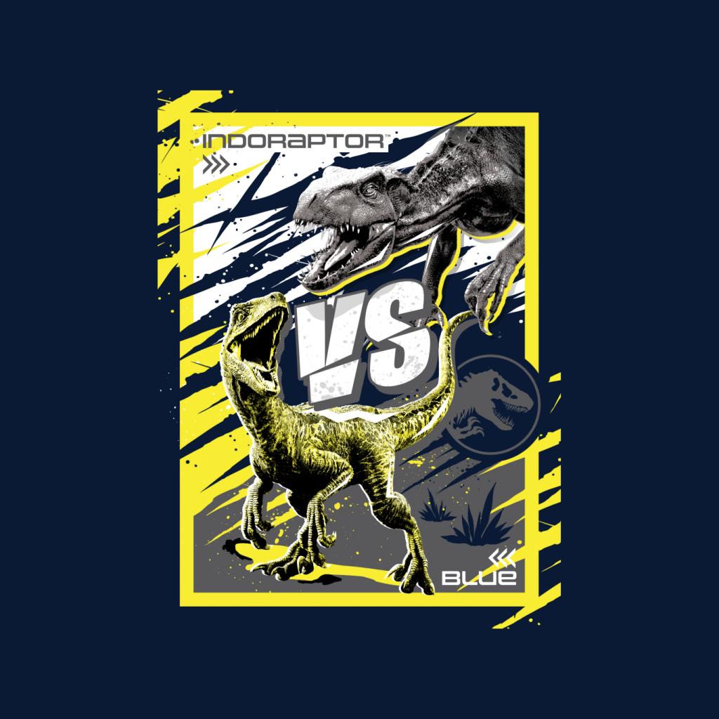 Jurassic World Indoraptor Vs Blue Women's T-Shirt product image 2